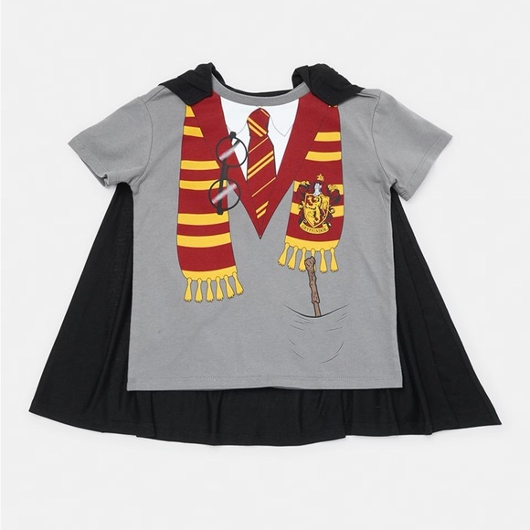 New Harry Potter License Character Cape T-shirt - Picture 8 of 9
